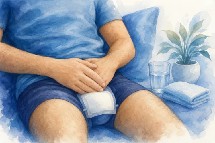 Cuidados e recuperação após a postectomia